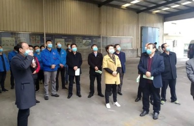寶雞市人大常委會調研揮發性有機物治理項目及水源地規范化建設